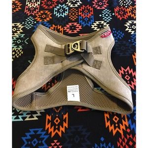 Curli Dog Step In Harness Tan Courdroy Size Large (fits like medium)